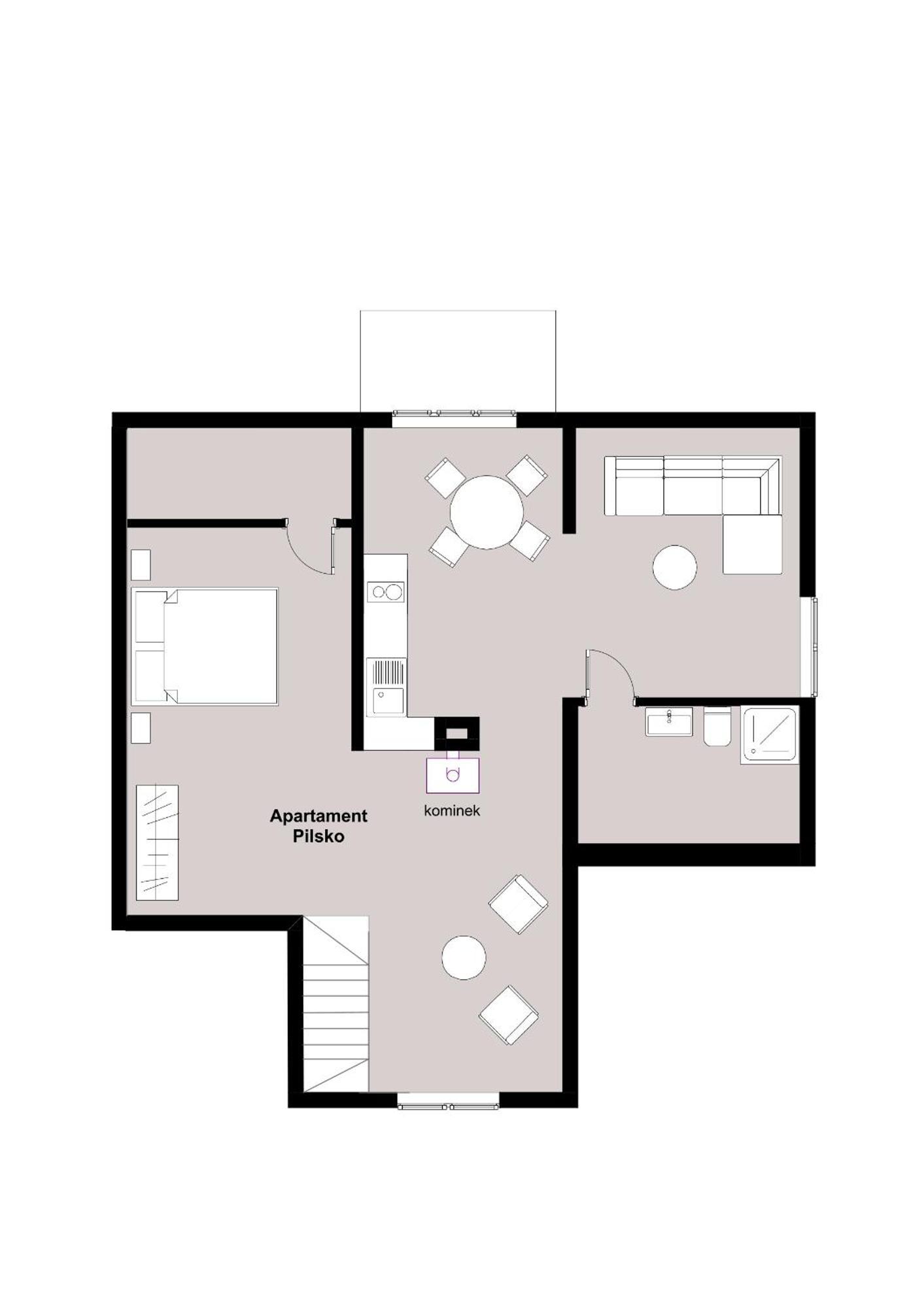 W Deski Dom Apartamenty Krzyżowa 外观 照片